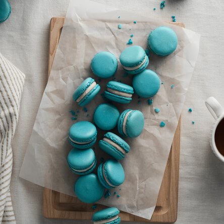 Macaron cu gust de cocos, 25g