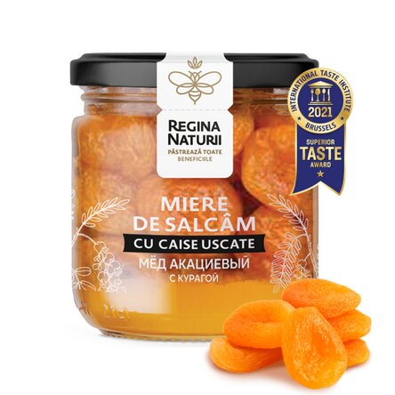 Mierea de salcam cu caise