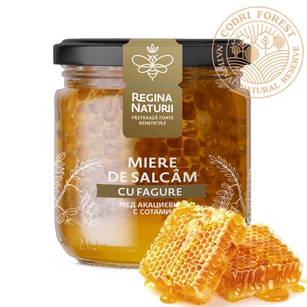 Mierea de salcam cu fagure