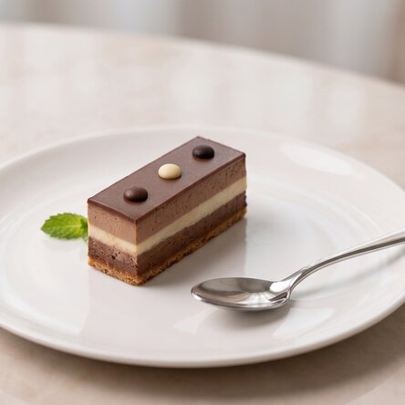 Prăjitura Trio Chocolate, 110g